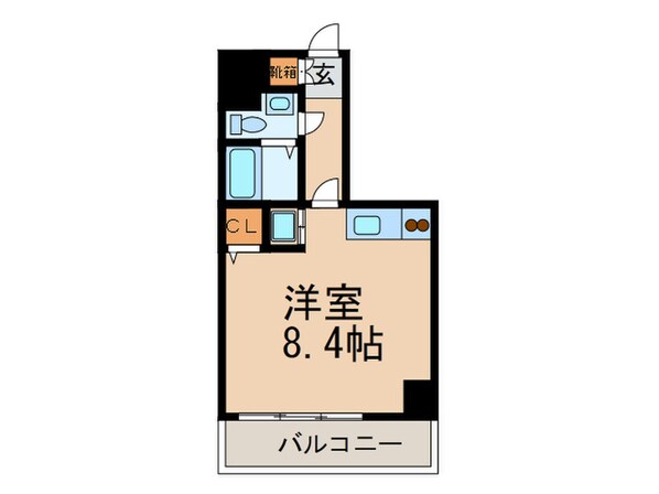 リベ－ル名駅南の物件間取画像